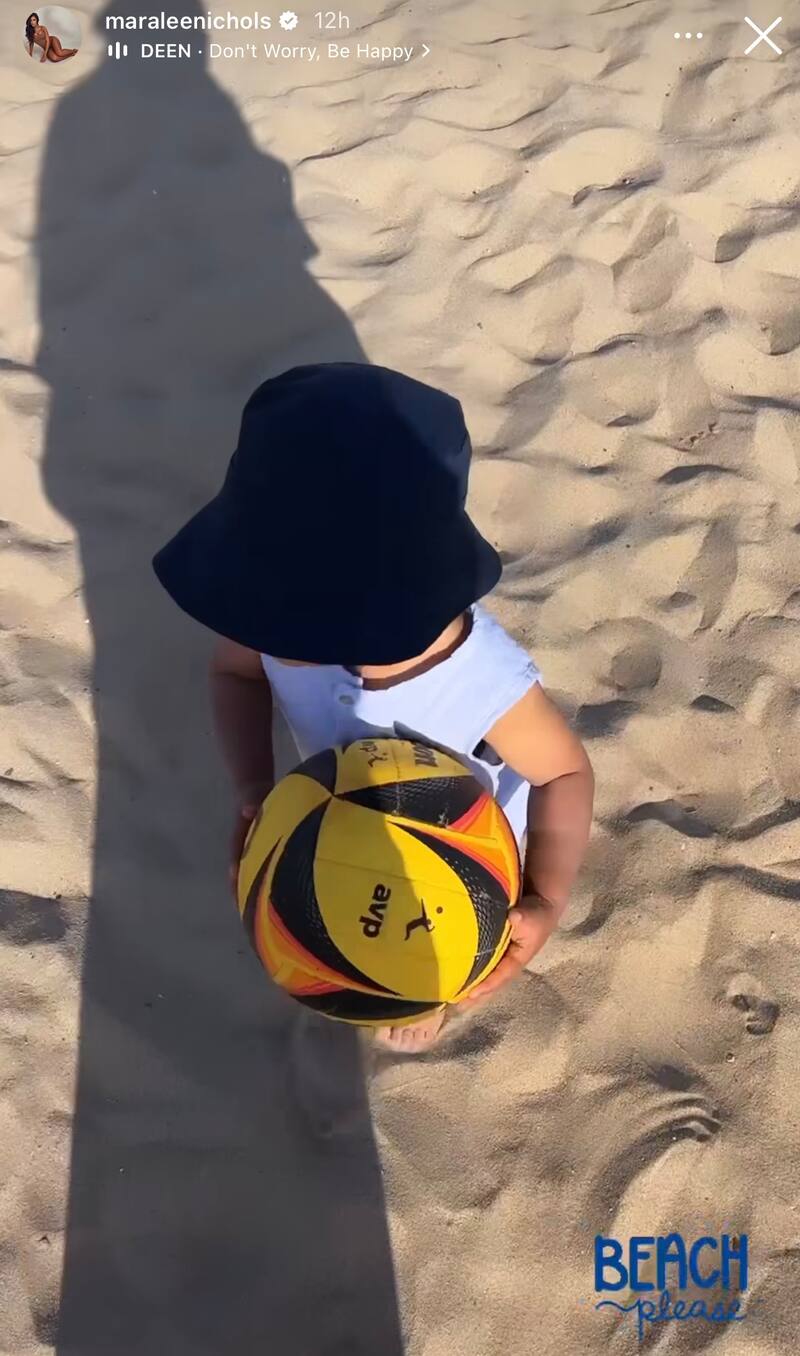 Hijo de Tristan Thompson y Maralee Nichols