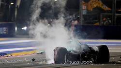 VIDEO | ¡No lo cuenta dos veces! El fuerte accidente que sufrió Lance Stroll en la qualy del GP de Singapur de F1