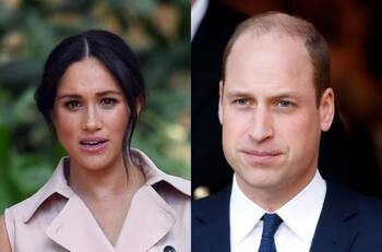Acusaron recibo: Príncipe William se refirió a las acusaciones de racismo por parte de Meghan Markle