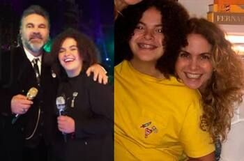 Lucerito reaccionó a foto de sus papás Lucero y Mijares, y los fans enloquecen