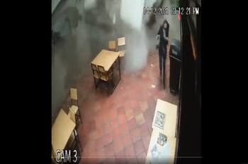 Video: Así colapsó un techo de una plaza comercial en Tijuana; hay un muerto y 4 lesionados