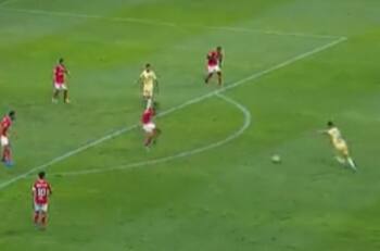 VIDEO | El tremendo golazo de Álvaro Fidalgo que fue anulado por el VAR en partido entre América y Toluca