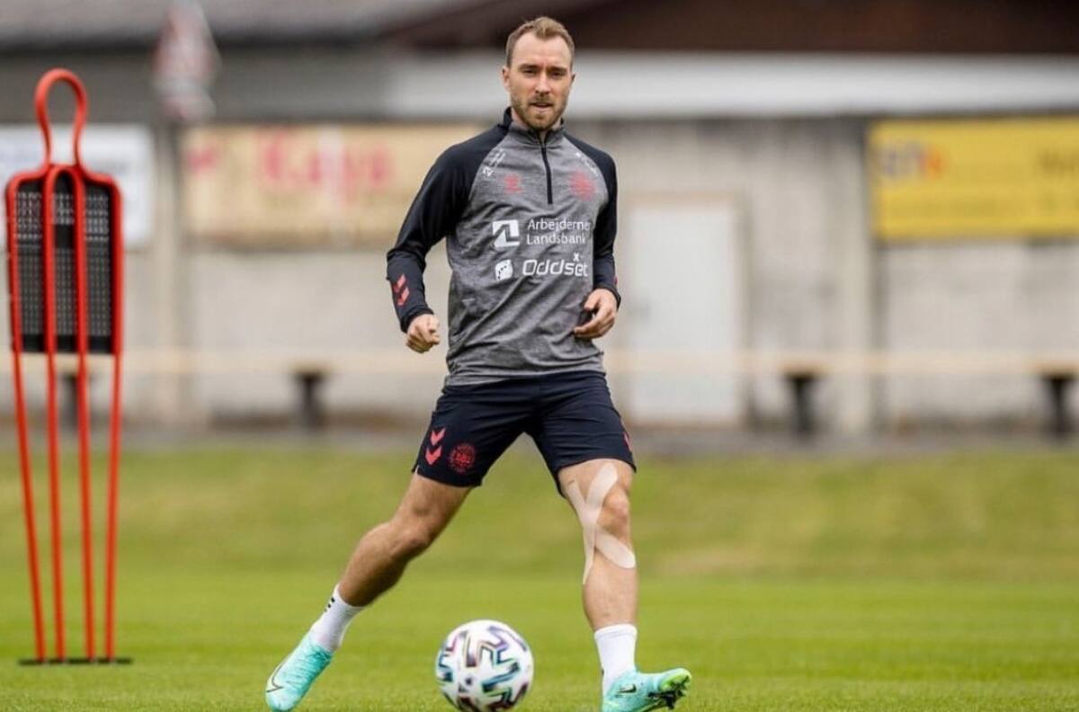 Christian Eriksen se desvanece en el duelo entre Dinamarca y Finlandia