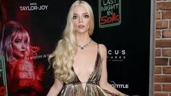 Anya Taylor-Joy se roba todas las miradas en vestido Dior durante el estreno de "Last Night In Soho"