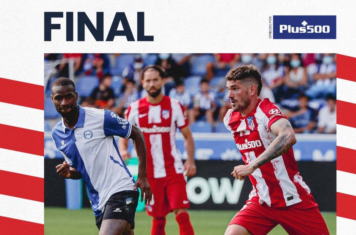Atlético de Madrid decepciona ante el Alavés