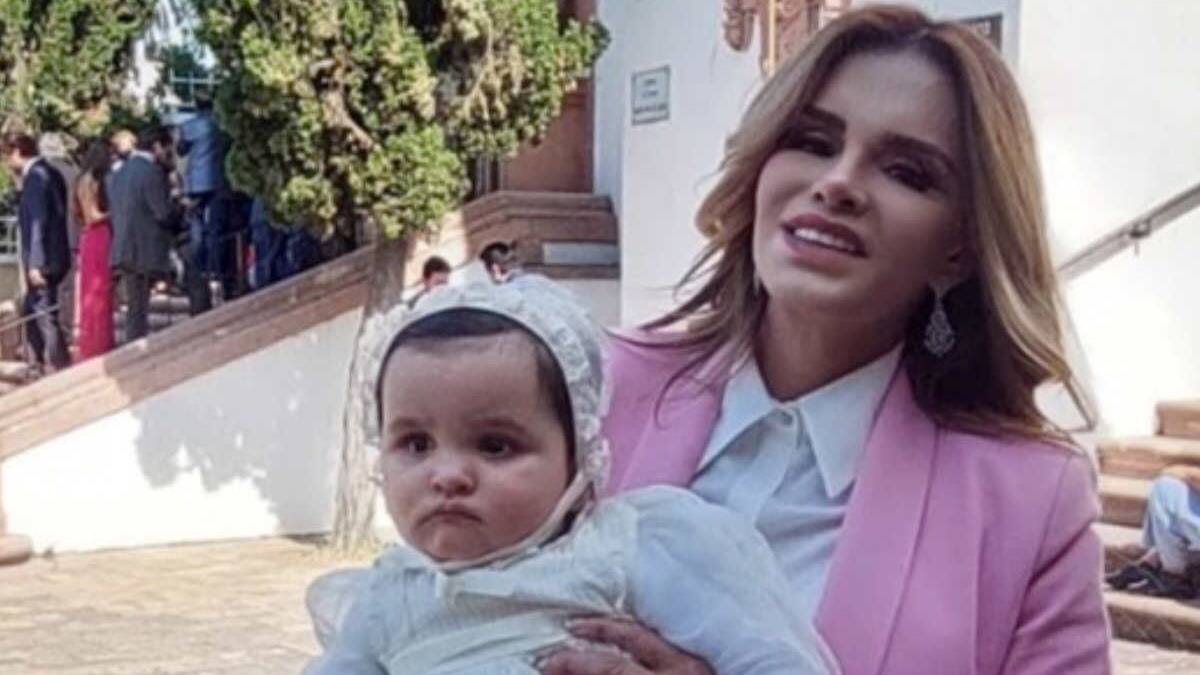 Lucía Méndez lució así de radiante en el hermoso bautizo de su nieta