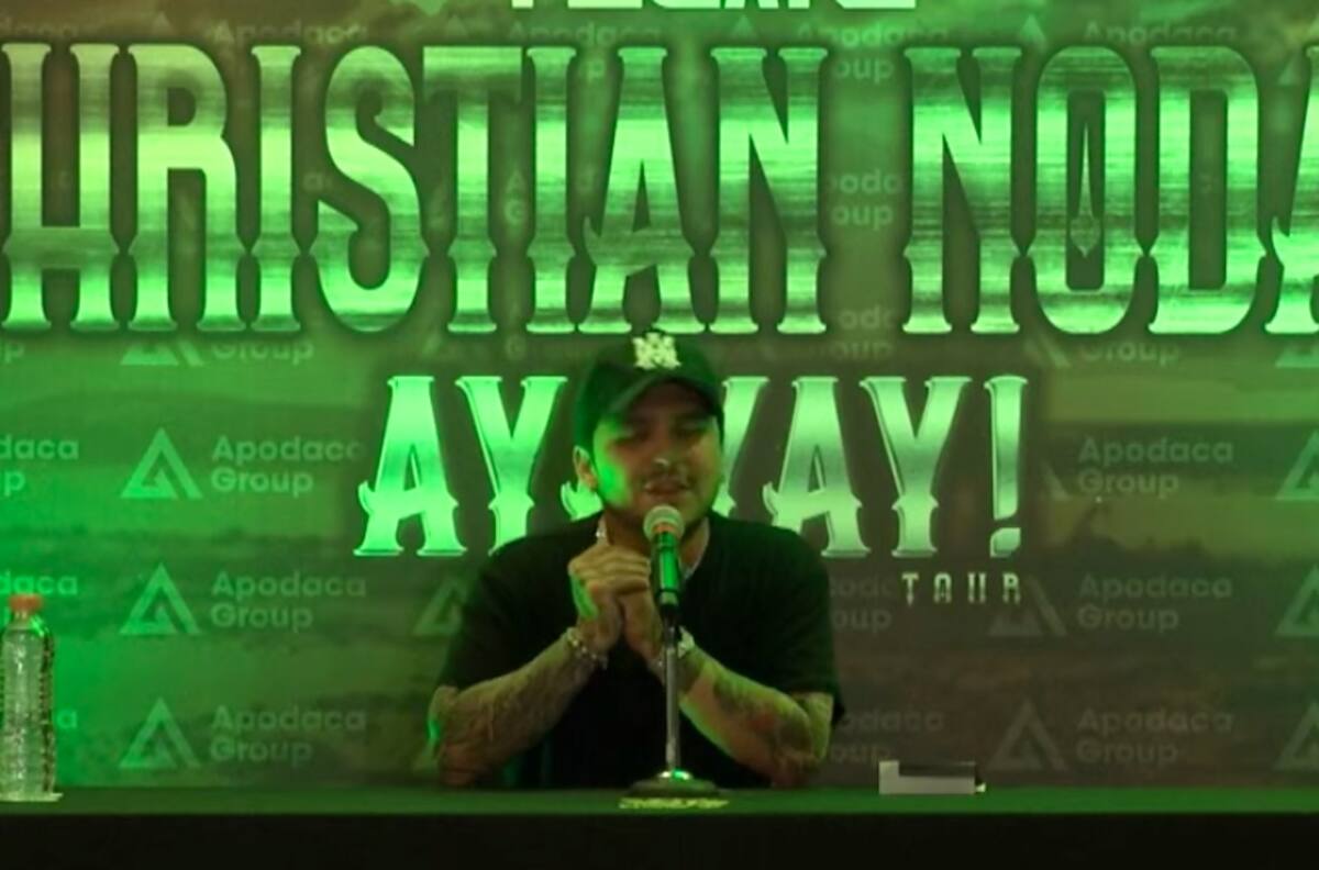 “Voy a ser papá muy pronto... pero con un nuevo disco”: Christian Nodal