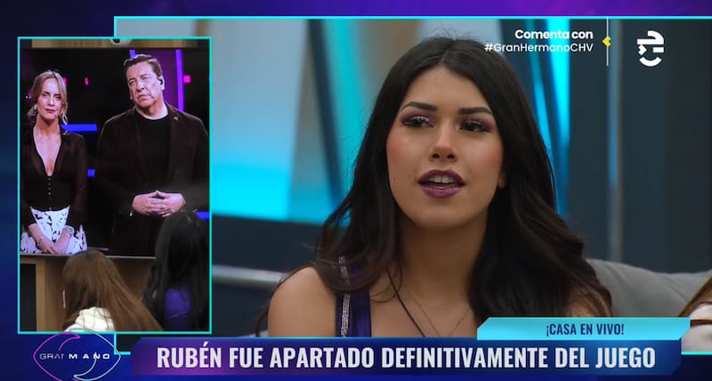 Scarlette Gález denunció a Rubén Gutiérrez en "Gran Hermano" Chile.