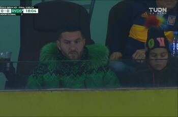 André-Pierre Gignac y su costoso outfit para la Final Femenil de la Liga MX