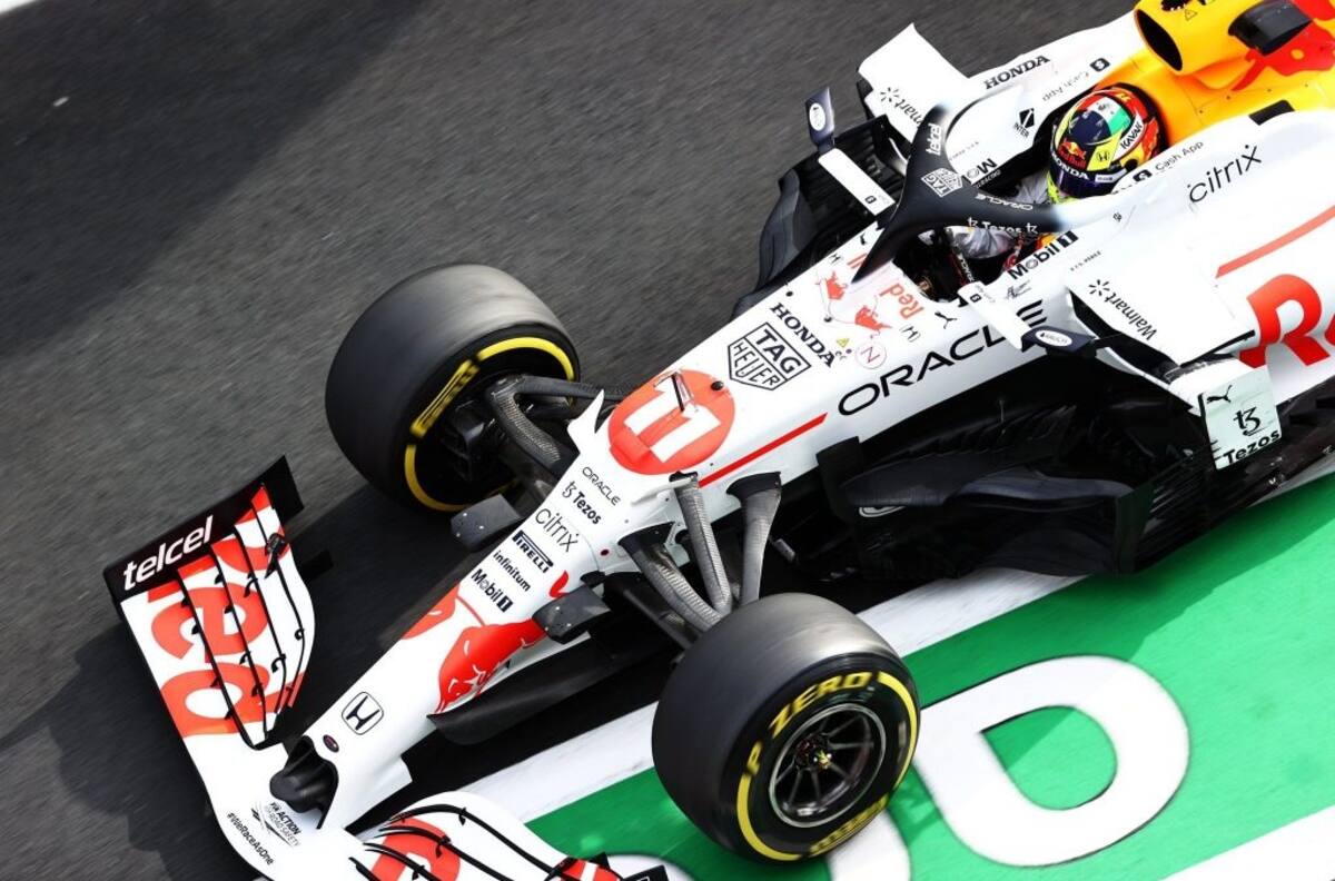 La reacción de Sergio "Checo" Pérez tras podio en Turquía