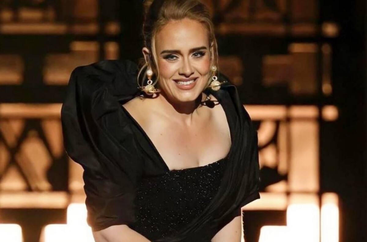 Adele brilla en compañía de su novio Rich Paul, durante su primer concierto en cuatro años