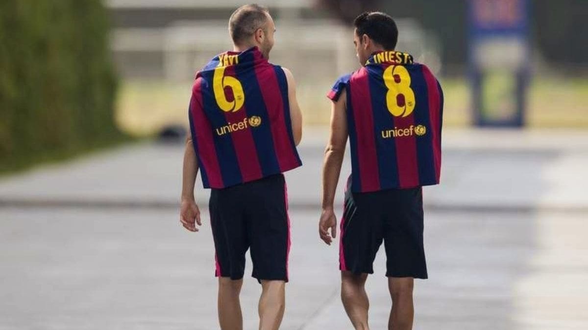 Iniesta le dedica a su ex compañero Xavi unas palabras tras ser nombrado DT del Barcelona
