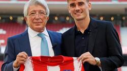 Griezmann cambia de look y luce el número 8 con el Atlético de Madrid