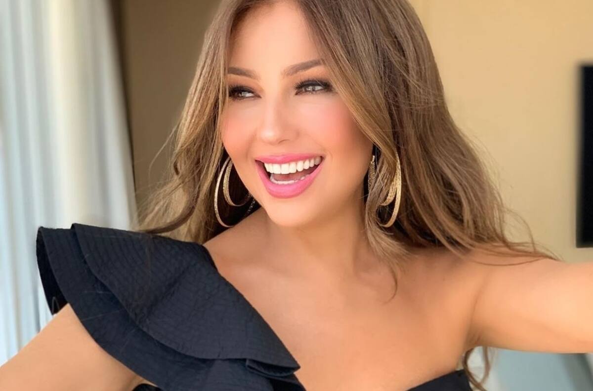"La sentí hasta el asterisco": Thalia se hizo la prueba para el Covid-19 y tuvo una peculiar reacción