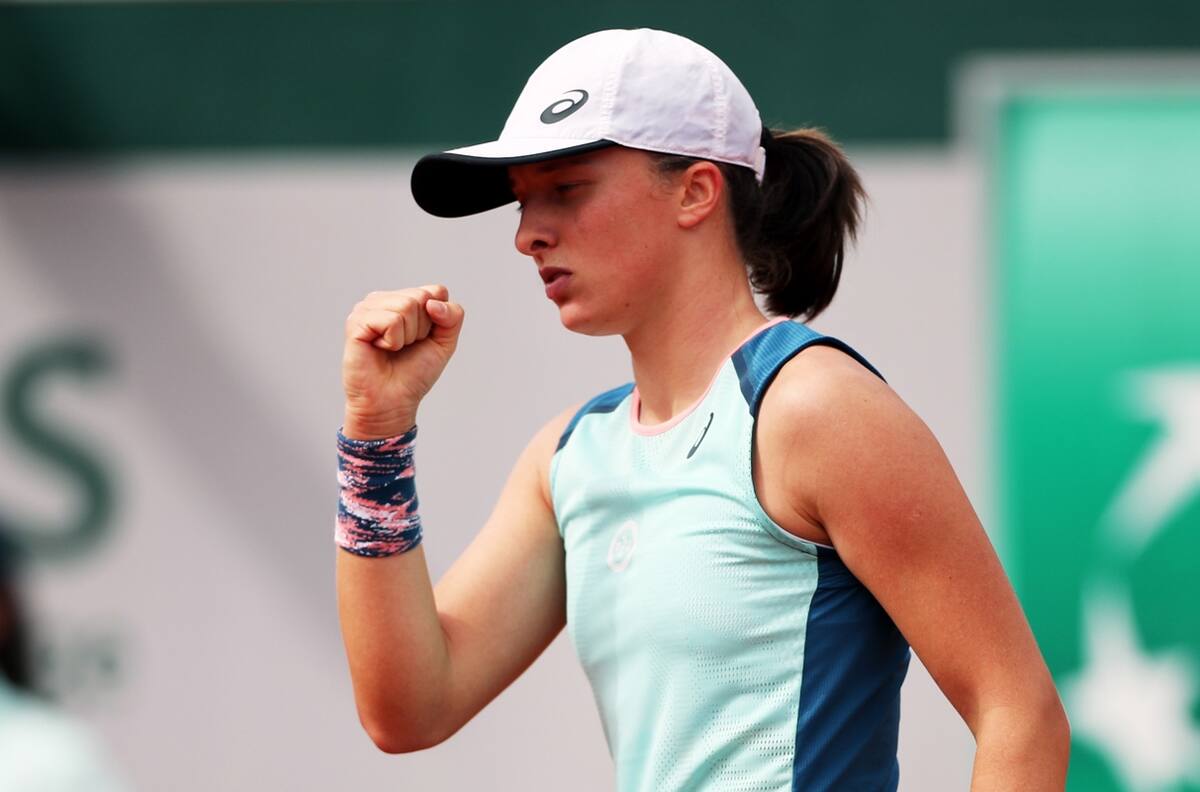 Iga Swiatek consiguió histórica victoria en Roland Garros 2022