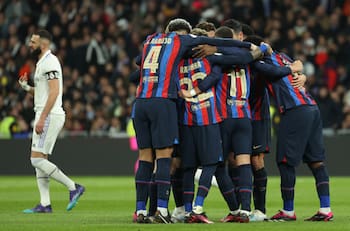 El Barcelona se hizo fuerte y venció al Real Madrid en el Bernabeu