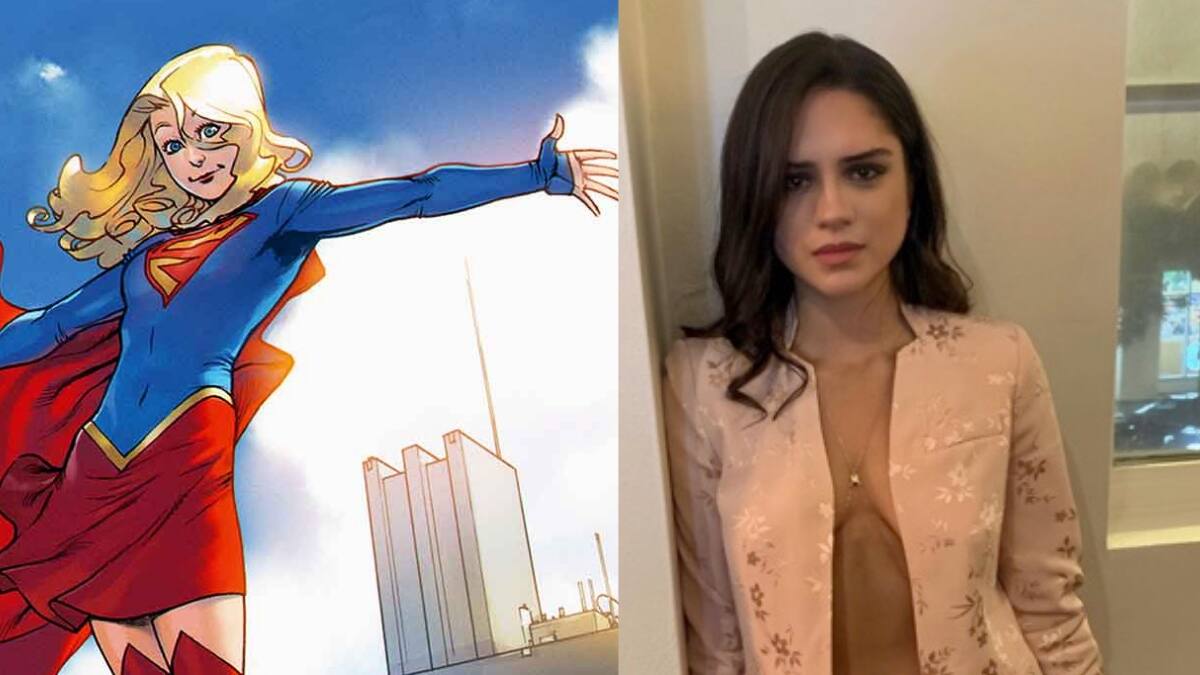 El conmovedor video donde Sasha Calles llora al enterarse de su nuevo papel como "Super Girl"
