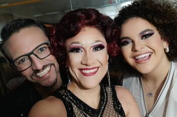 Despiden a Lucerito de "La Jaula de las Locas" con bonitas palabras