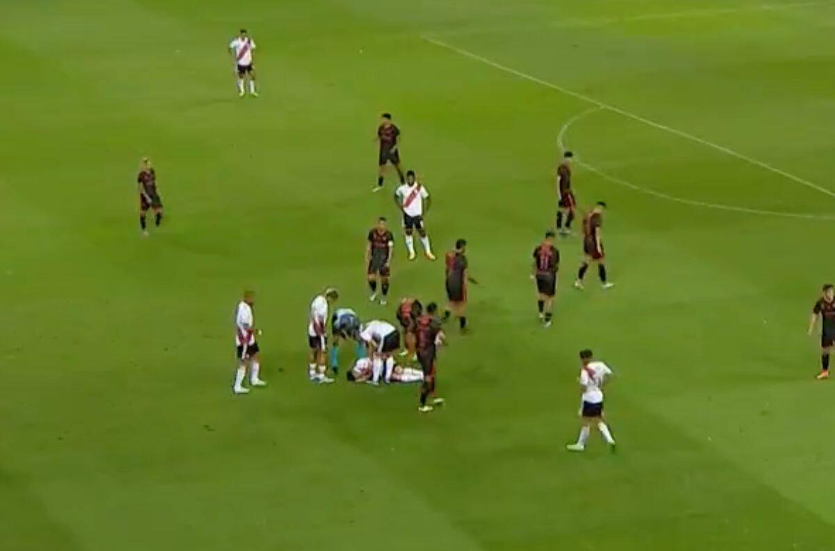 VIDEO | Matías Kranevitter estuvo siete minutos fuera de Monterrey y salió lesionado con River Plate