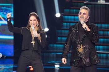 Lucero y Mijares no dejan de coquetearse en público y este video lo prueba