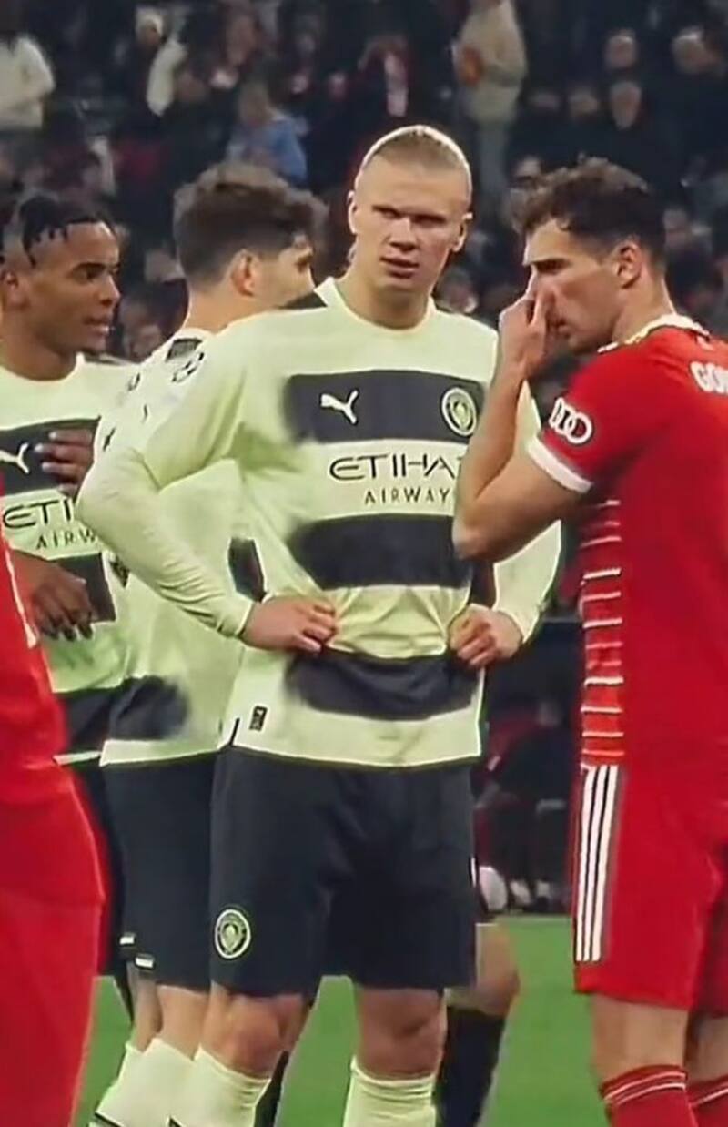 Erling Haaland recibió una dura acusación sobre el uso de sus intestinos contra los rivales.