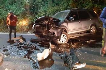 Brutal: Camioneta se quedó sin frenos y protagonizó un espantoso accidente