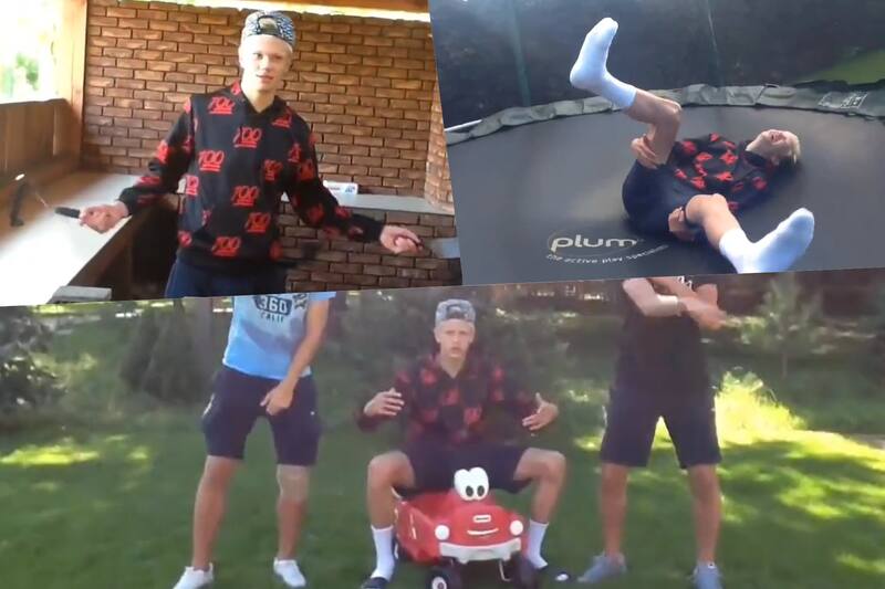 Felizmente, el delantero Erling Haaland dejó su carrera en la música