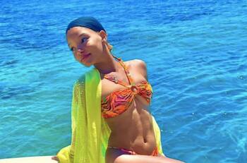 Publican las primeras imágenes de Halle Bailey como 'Ariel' en "La Sirenita"