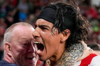 Erick Gutiérrez de lo mejor en la Europa League con el PSV