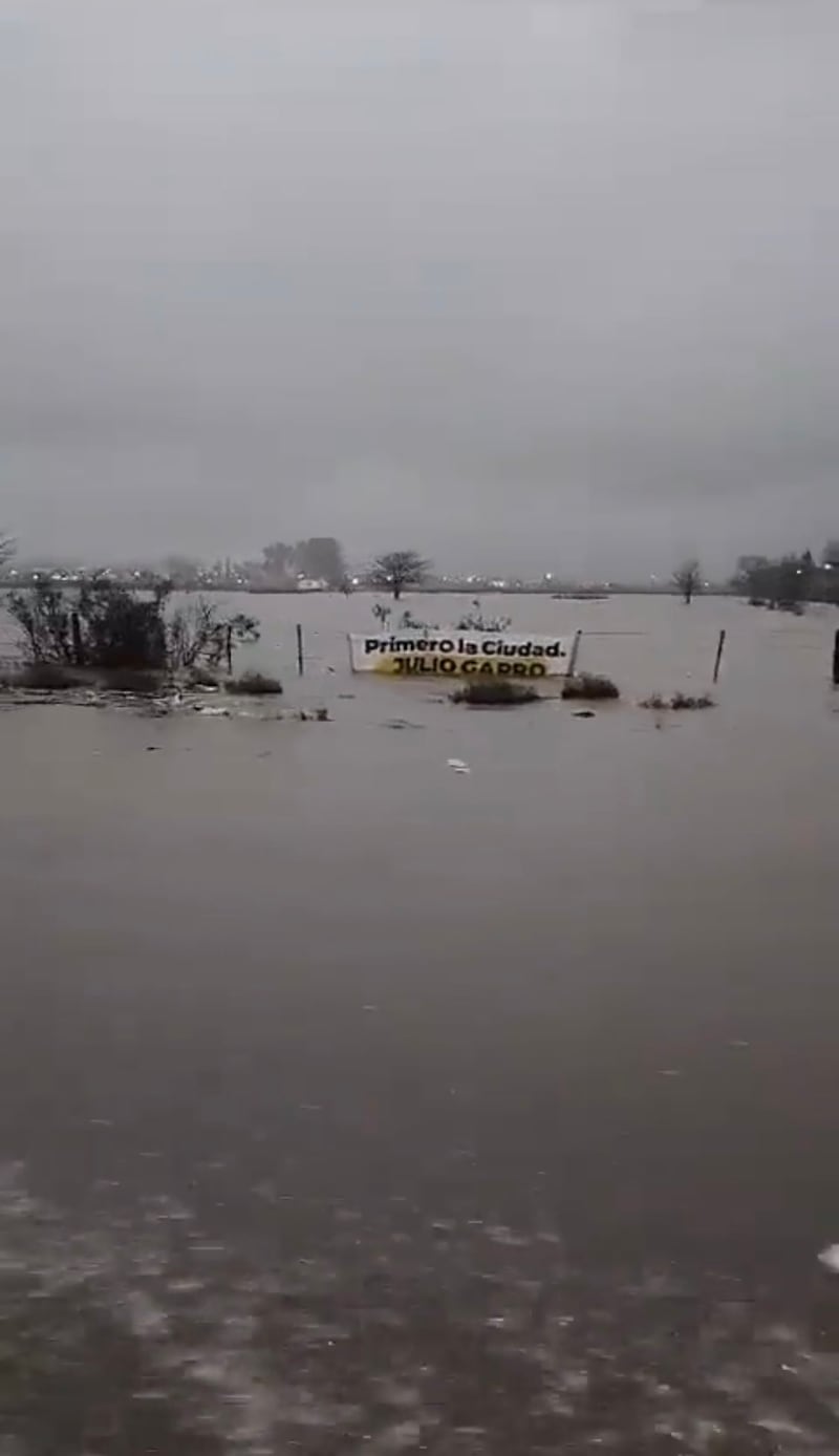 Inundaciones en La Plata.