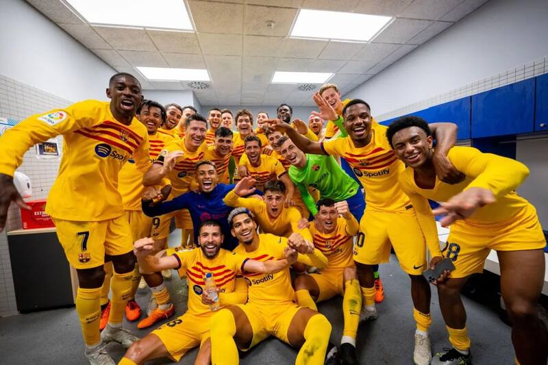 El FC Barcelona volvió a probar las mieles de la gloria en España. (FC Barcelona)