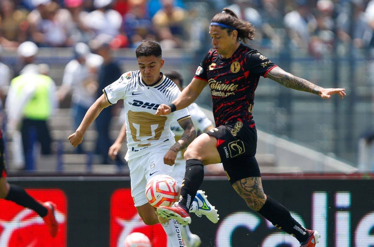 Pumas y Xolos negocian el empate en la Jornada 1 del Apertura 2022