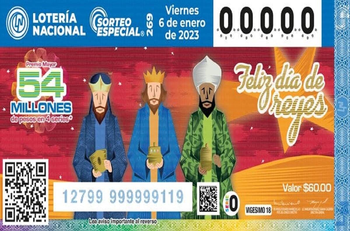 Sorteo Especial No. 269: Estos son los resultados del 6 de enero Día de Reyes