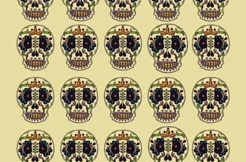 Acertijo Visual: Encuentra las calaveras que son más grandes que el resto, solo tienes 10 segundos