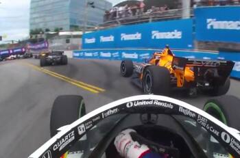 Choque de Pato O'Ward en la IndyCar le cuesta campeonato