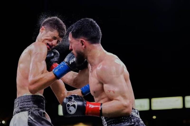 Sebastián Fundora fue noqueado en el séptimo episodio.