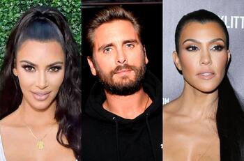 "Es muy triste para mi": Scott Disick le aseguró a Kourtney y a Kim Kardashian que está asustado de que el programa termine