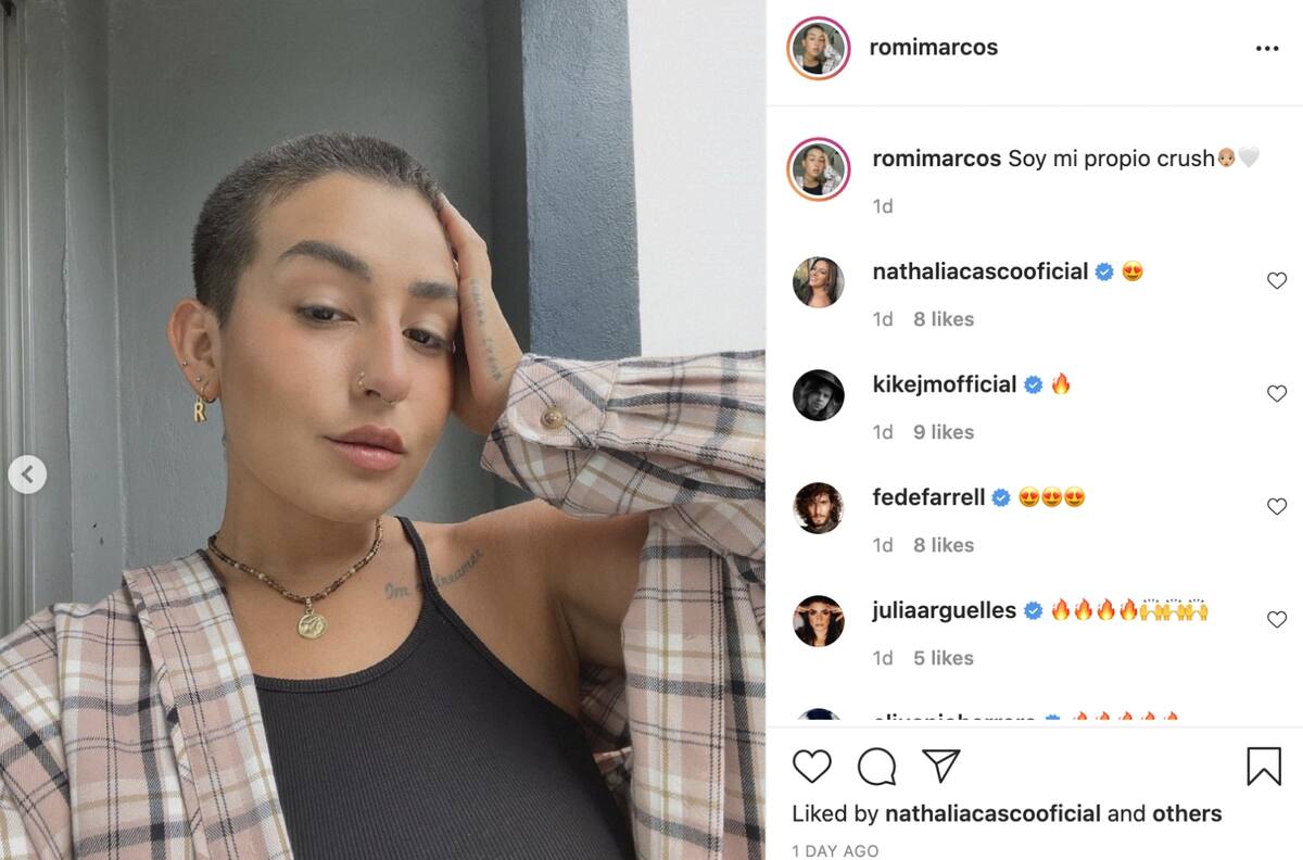 A Romina Marcos la catalogan como toda una influencer