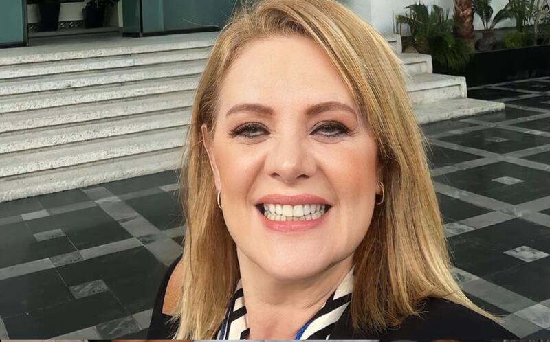 La actriz muestra su apoyo al team infierno de "La casa de los famosos" México