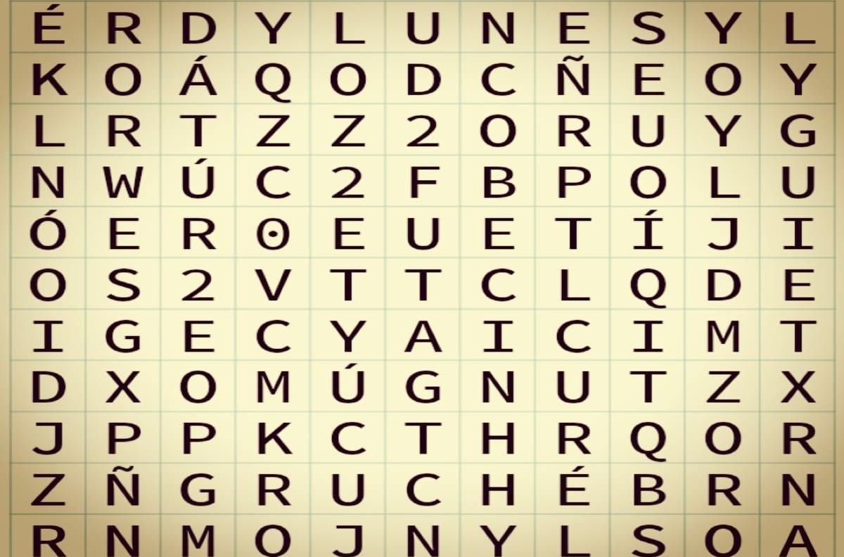 Acertijo visual: Encuentra las 5 palabras en esta sopa de letras, solo tienes 20 segundos