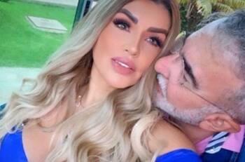 Vicente Fernández Jr. tiene a su novia, Mariana González, hasta en la ropa interior