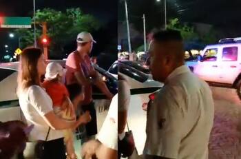 Cancún: Taxistas arremeten contra conductor de Uber que llevaba a una familia rusa
