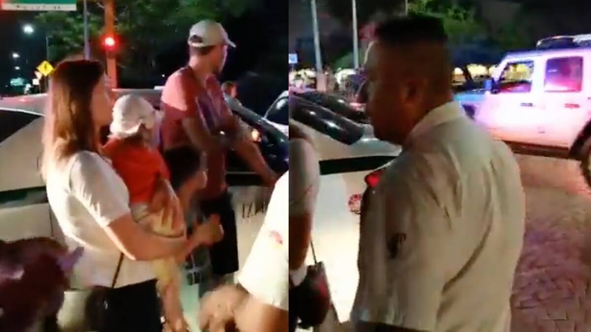 Cancún: Taxistas arremeten contra conductor de Uber que llevaba a una familia rusa