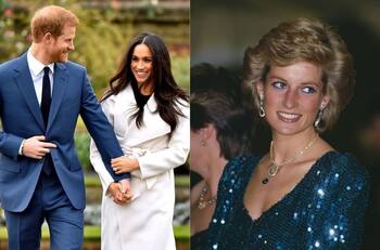 Meghan Markle y el príncipe Harry: La entrevista a la cadena que mostró imágenes de Lady Di agonizando