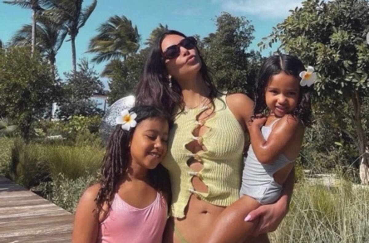 Así son las vacaciones que Kim Kardashian tiene con sus hijos, después del divorcio con Kayne West