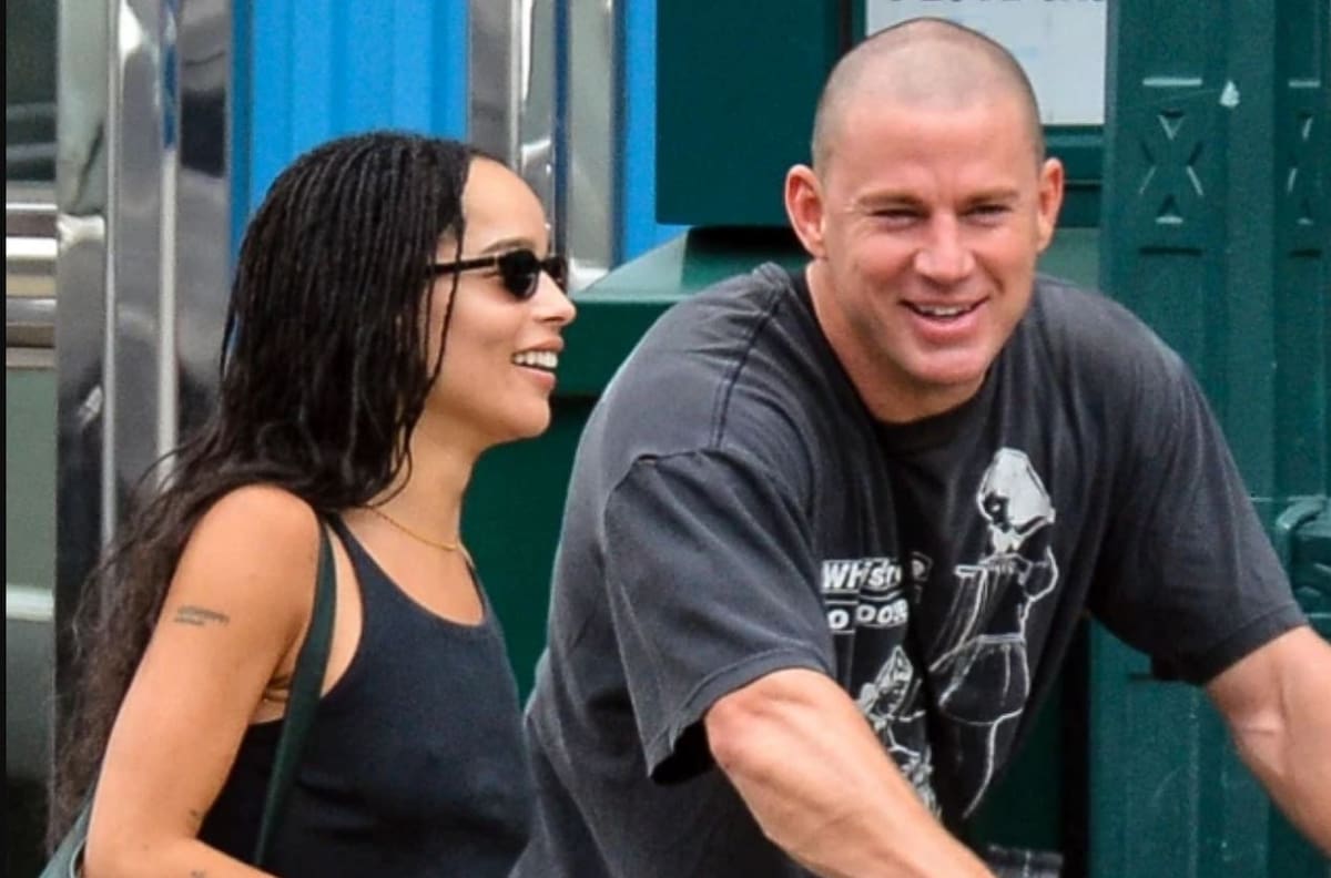 Channing Tatum y Zoë Kravitz son novios. Estas fotos lo demuestran