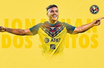 Oficial: Jonathan Dos Santos es nuevo jugador del América para el Clausura 2022