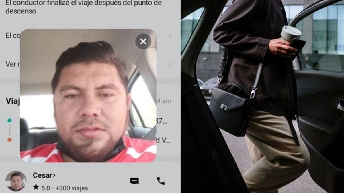 Chofer de DiDi se hace viral por mostrarle la cara a pasajera