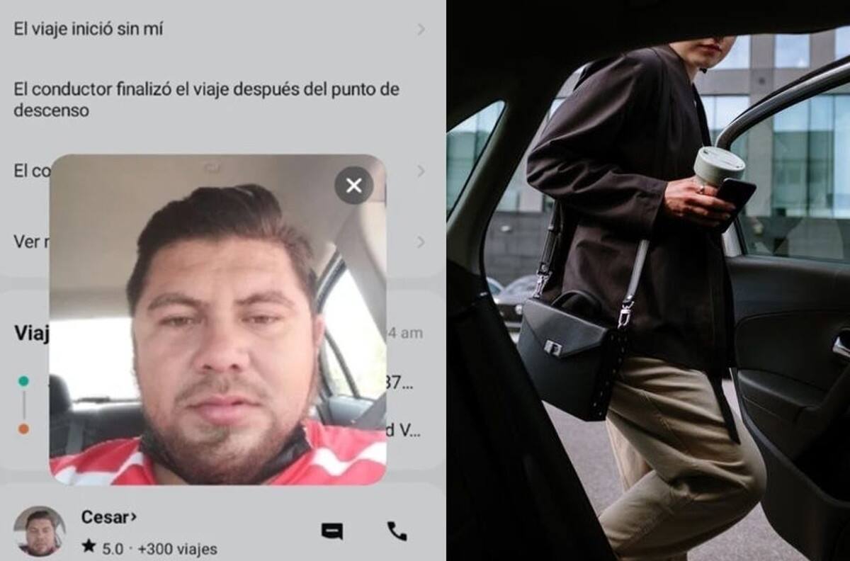 Chofer de DiDi se hace viral por mostrarle la cara a pasajera
