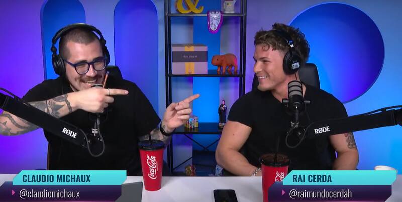 Raimundo Cerda de "Gran Hermano" Chile en el react de Claudio Michaux.